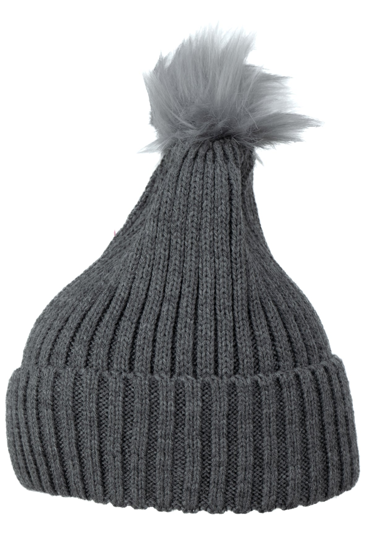 Oppland Kadın Kışlık Kalın Ponponlu Bere Pamuklu Katlamalı Sıcak Tutar Esnek Rüzgar Geçirmez Rahat Tasarım