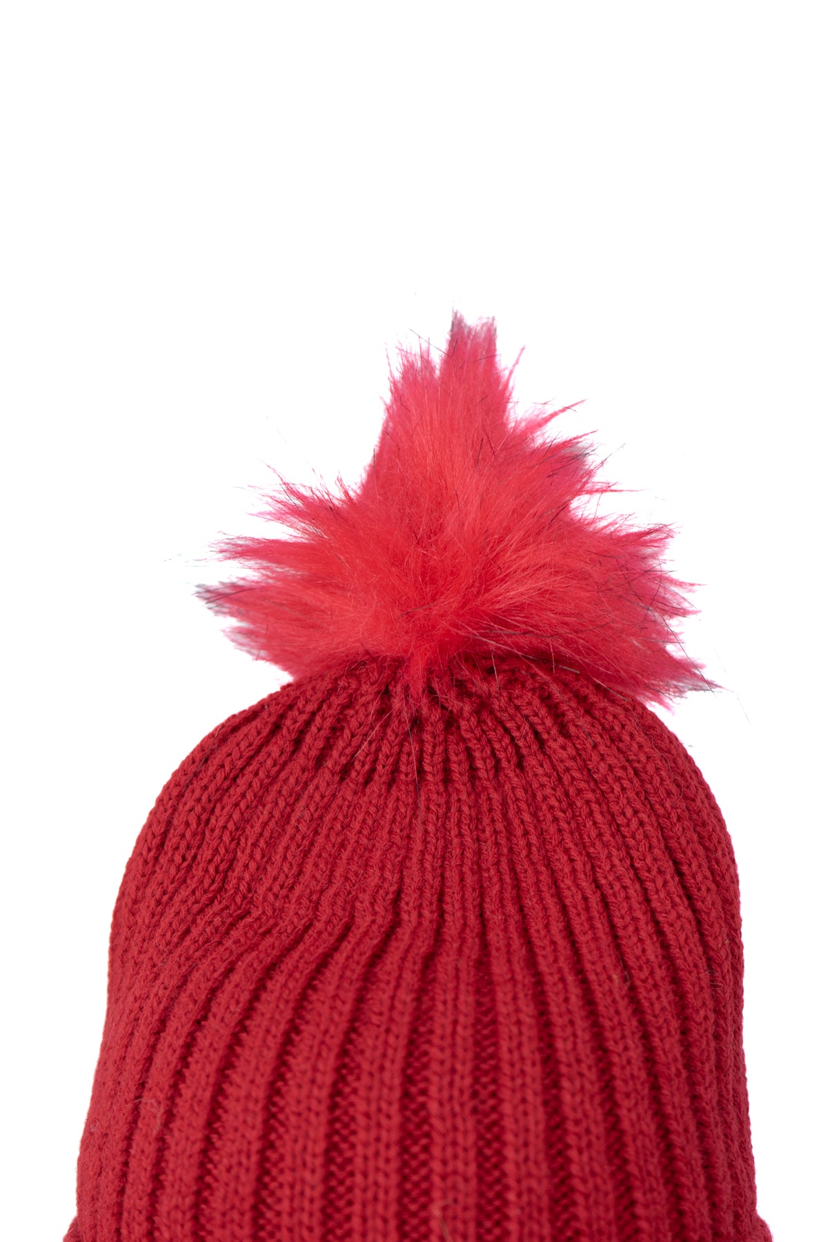 Oppland Kadın Kışlık Kalın Ponponlu Bere Pamuklu Katlamalı Sıcak Tutar Esnek Rüzgar Geçirmez Rahat Tasarım