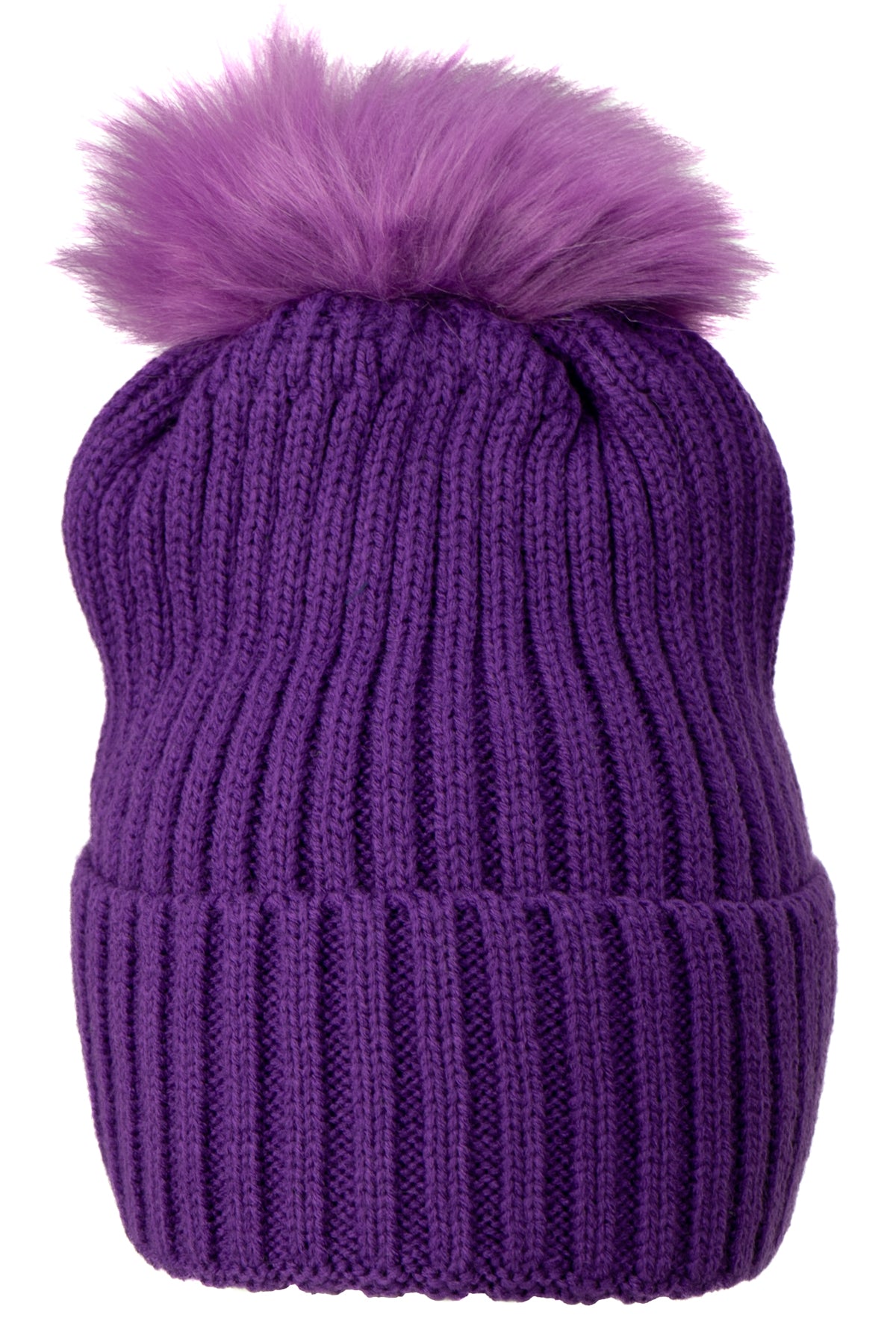 Oppland Kadın Kışlık Kalın Ponponlu Bere Pamuklu Katlamalı Sıcak Tutar Esnek Rüzgar Geçirmez Rahat Tasarım