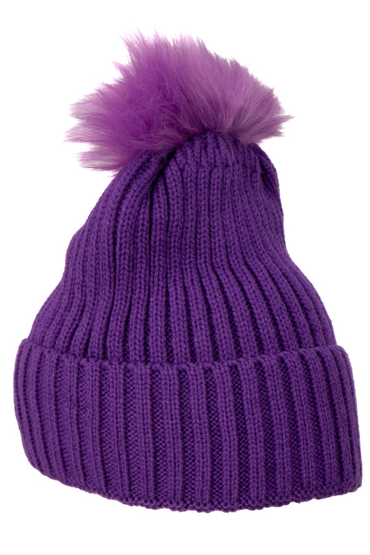 Oppland Kadın Kışlık Kalın Ponponlu Bere Pamuklu Katlamalı Sıcak Tutar Esnek Rüzgar Geçirmez Rahat Tasarım