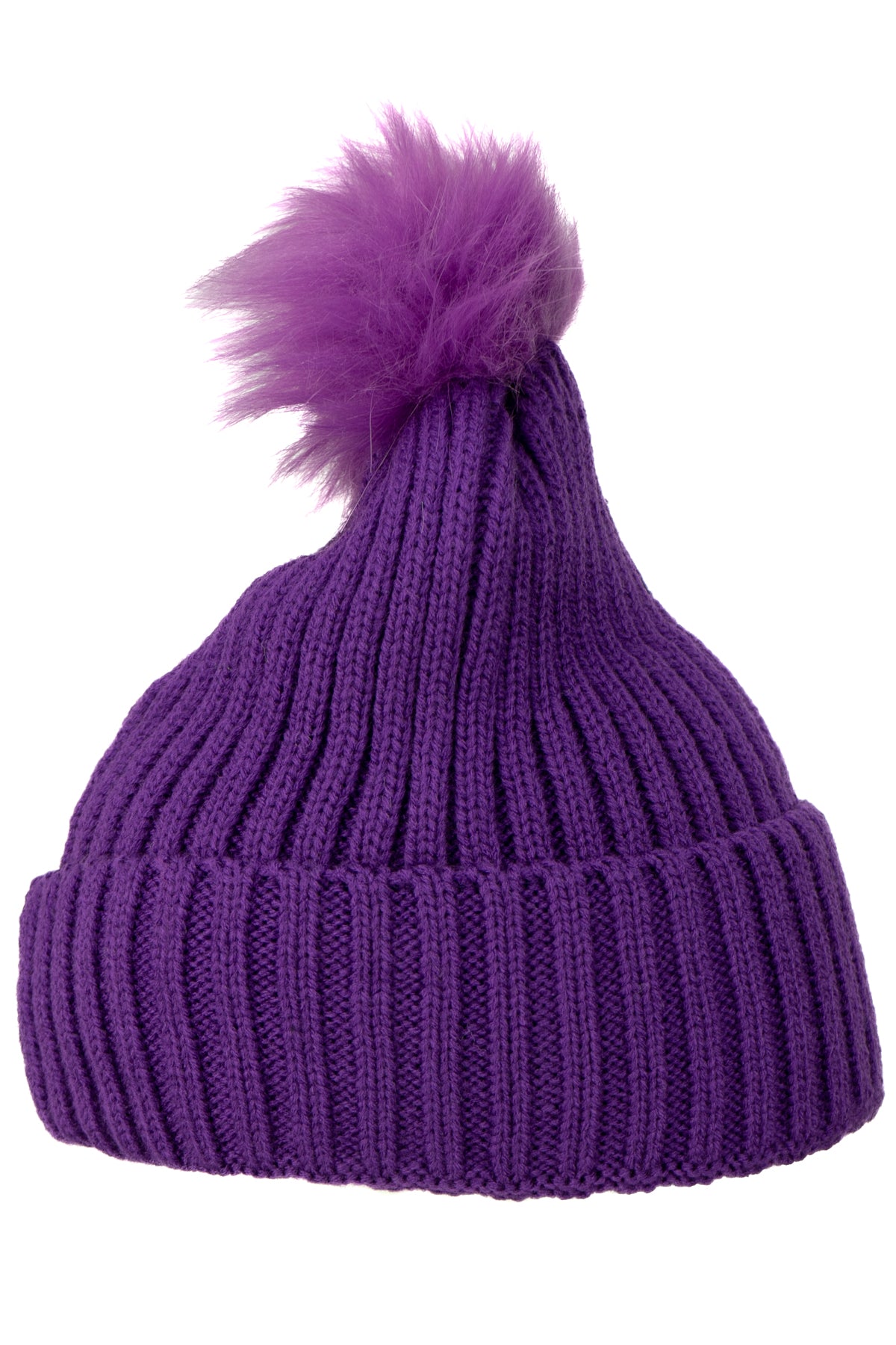 Oppland Kadın Kışlık Kalın Ponponlu Bere Pamuklu Katlamalı Sıcak Tutar Esnek Rüzgar Geçirmez Rahat Tasarım