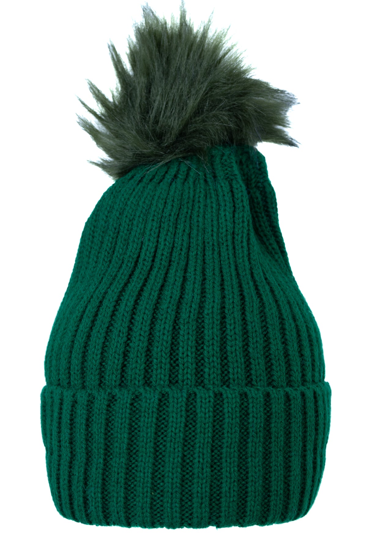 Oppland Kadın Kışlık Kalın Ponponlu Bere Pamuklu Katlamalı Sıcak Tutar Esnek Rüzgar Geçirmez Rahat Tasarım