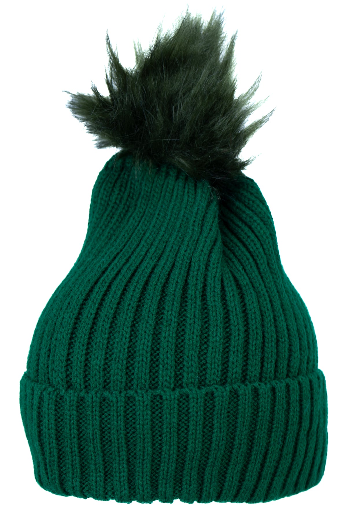 Oppland Kadın Kışlık Kalın Ponponlu Bere Pamuklu Katlamalı Sıcak Tutar Esnek Rüzgar Geçirmez Rahat Tasarım