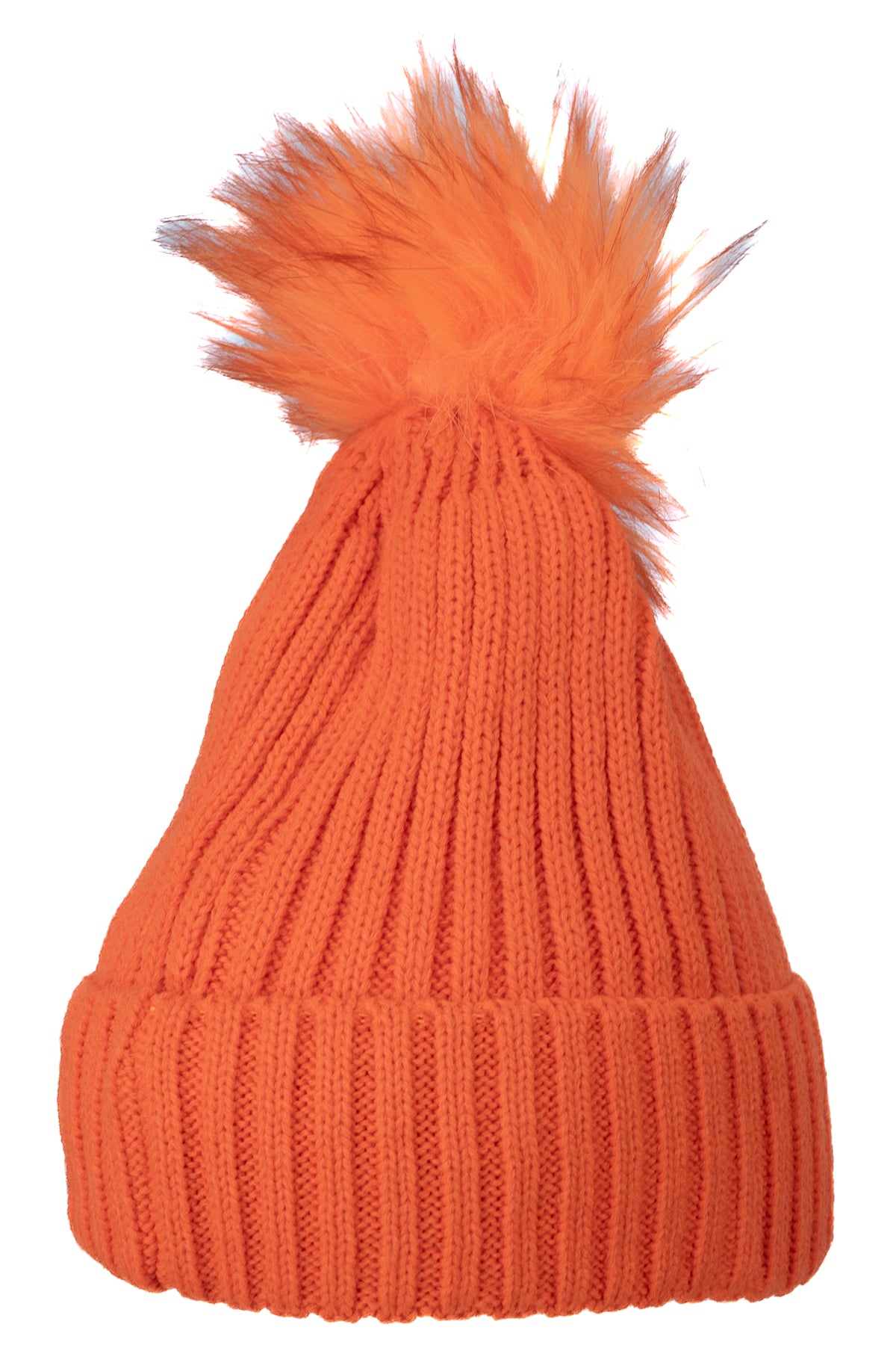 Oppland Kadın Kışlık Kalın Ponponlu Bere Pamuklu Katlamalı Sıcak Tutar Esnek Rüzgar Geçirmez Rahat Tasarım