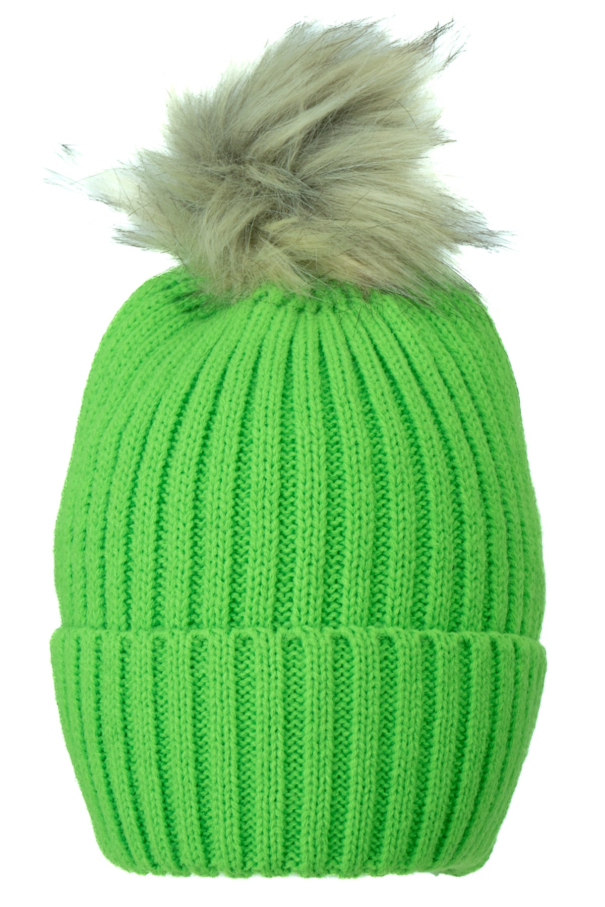 Oppland Kadın Kışlık Kalın Ponponlu Bere Pamuklu Katlamalı Sıcak Tutar Esnek Rüzgar Geçirmez Rahat Tasarım