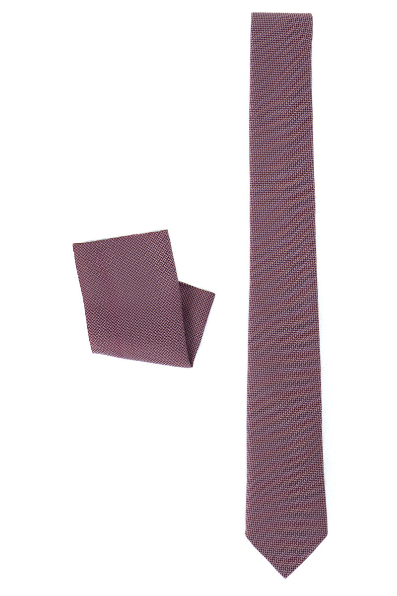 Erkek Kravat Klasik Mendilli Şık Kolay Şekil Alan Leke Tutmaz Küçük Kare Desenli Dar Tasarım