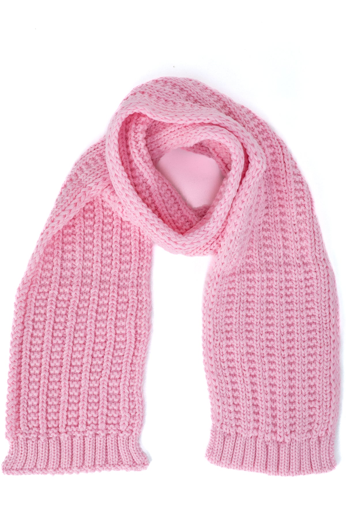 Oppland Kadın Kışlık Kalın Ponponlu Bere ve Atkı Takımı Pamuklu Katlamalı Sıcak Tutar Esnek Rüzgar Geçirmez Rahat Hafif