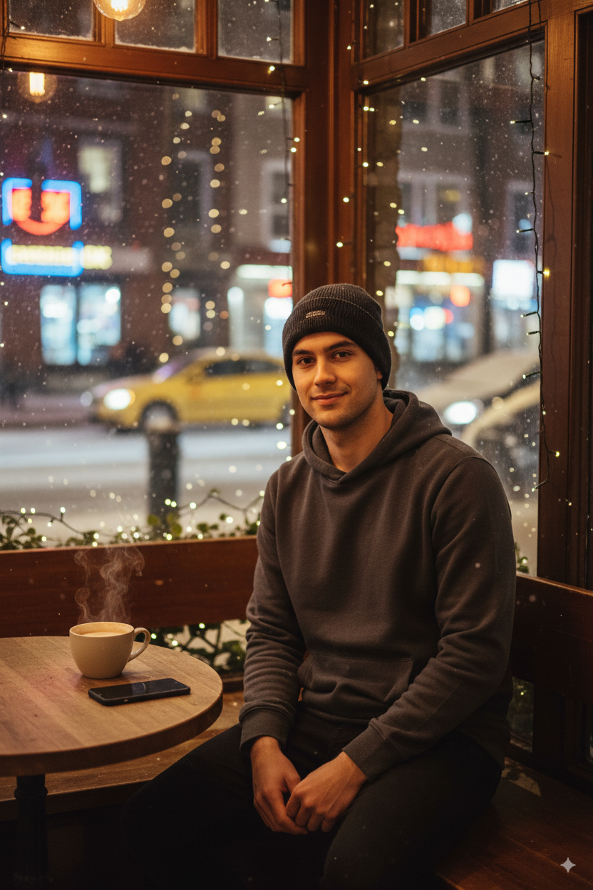 Erkek Kışlık Kalın Bere Pamuklu Katlamalı Stone Model Sıcak Tutar Esnek Rüzgar Geçirmez