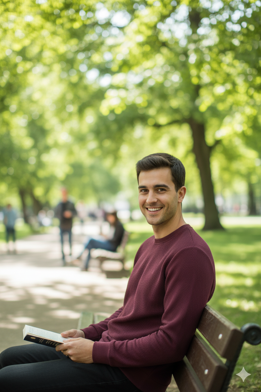 Erkek Mevsimlik Doğal Pamuklu Şık Sweatshirt Bisiklet Yaka Panolu Rahat Kesim Tam Kalıp