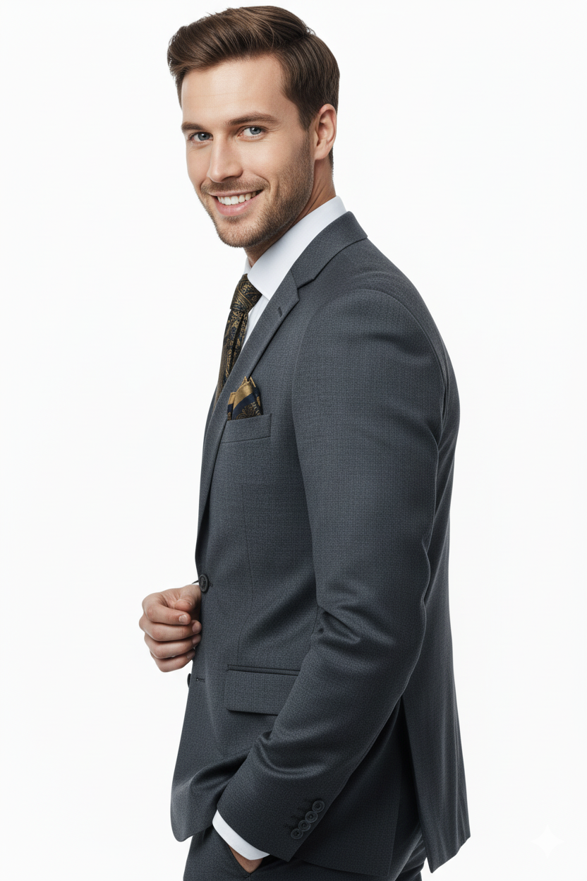 Oppland Erkek Kravat Klasik Mendilli Şık Kolay Şekil Alabilen Leke Tutmaz Zirve Model Uyumlu Geniş Tasarım