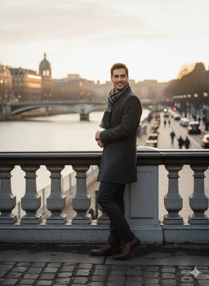 Oppland Erkek Kışlık Atkı Çizgili Pamuklu Örme Püsküllü Yumuşak Dokulu Şık Ve Sıcak Tutan Model