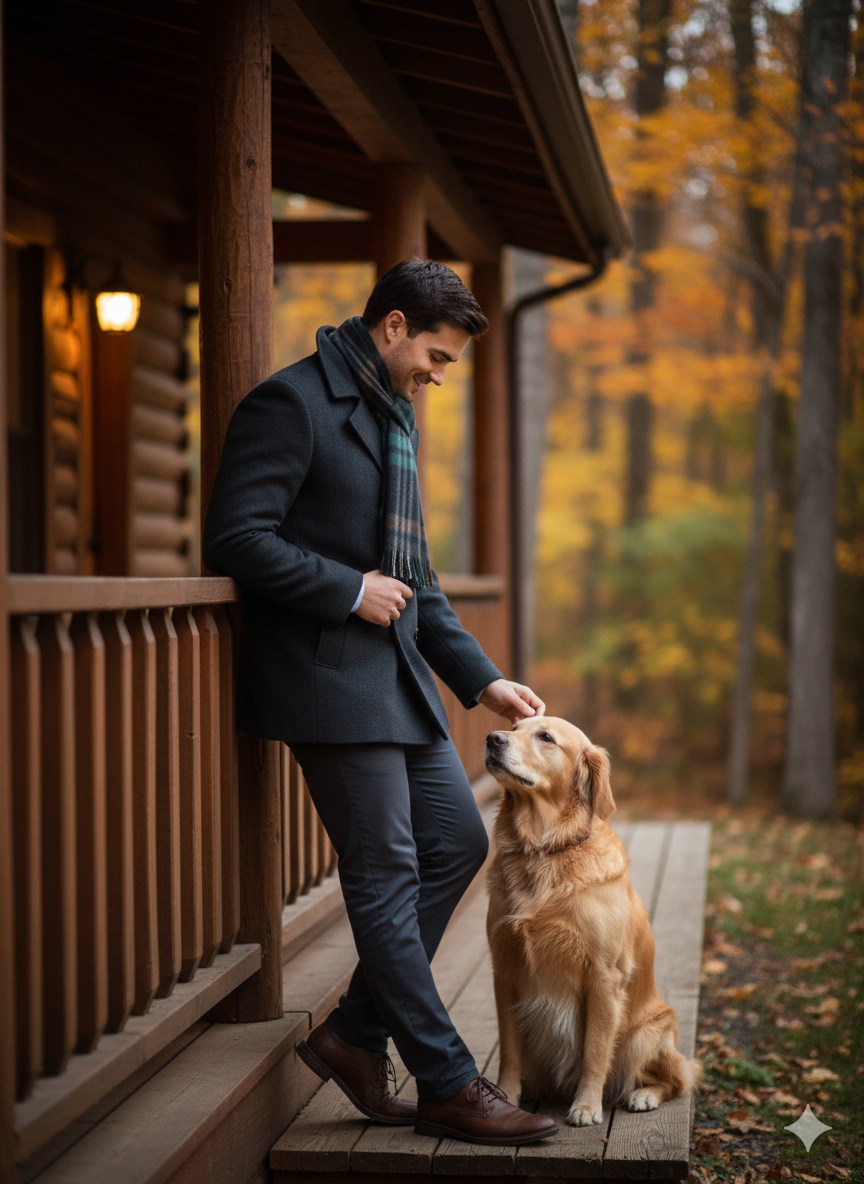 Oppland Erkek Kışlık Atkı Çizgili Pamuklu Örme Püsküllü Yumuşak Dokulu Şık Ve Sıcak Tutan Model