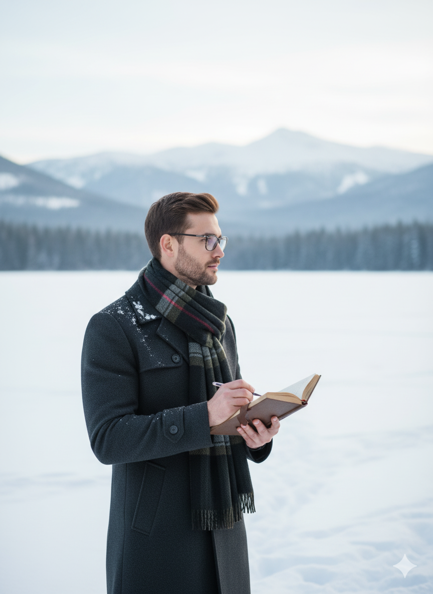 Oppland Erkek Kışlık Atkı Çizgili Pamuklu Örme Püsküllü Yumuşak Dokulu Şık Ve Sıcak Tutan Model