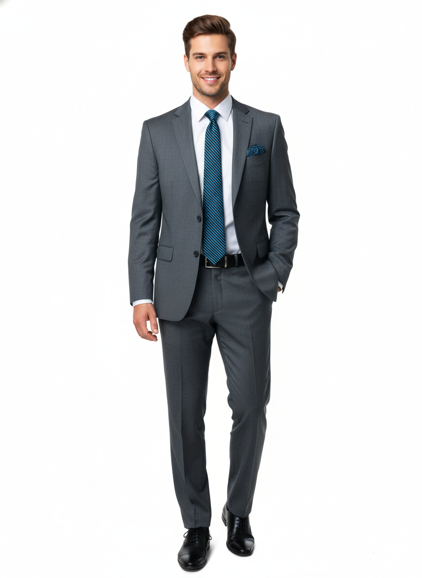 Oppland Erkek Kravat Klasik Mendilli Şık Kolay Şekil Alabilen Leke Tutmaz Pastel Tasarım Slim Model ince Uyumlu Tasarım