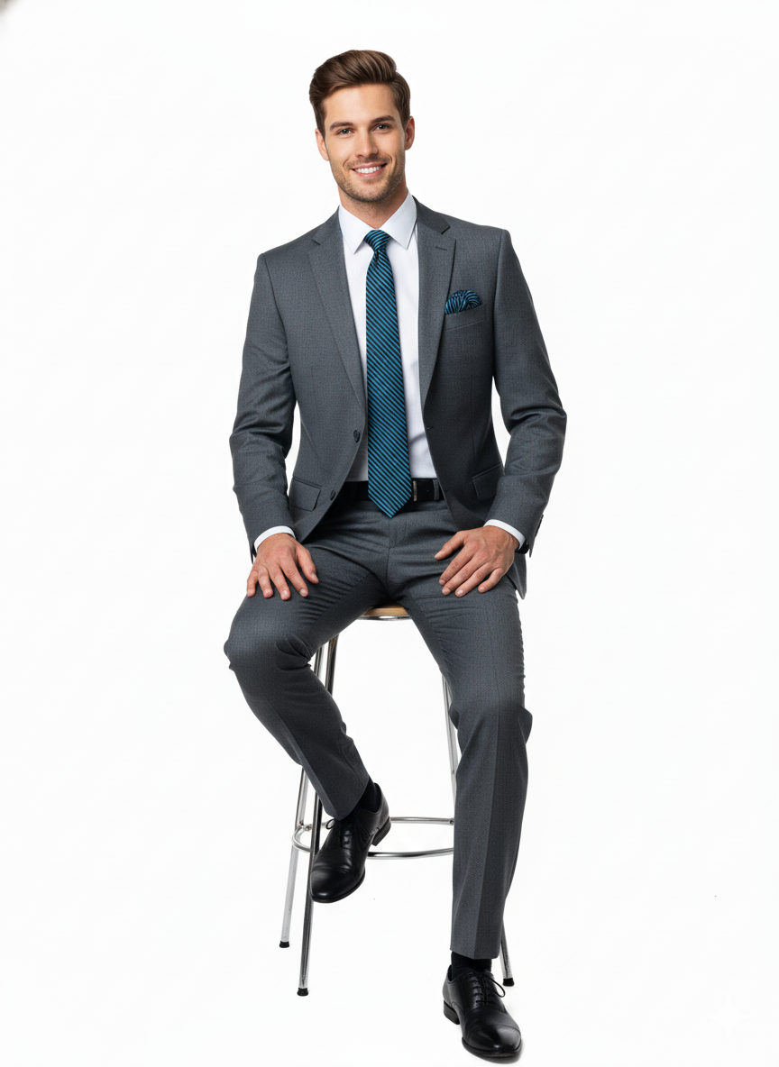 Oppland Erkek Kravat Klasik Mendilli Şık Kolay Şekil Alabilen Leke Tutmaz Pastel Tasarım Slim Model ince Uyumlu Tasarım