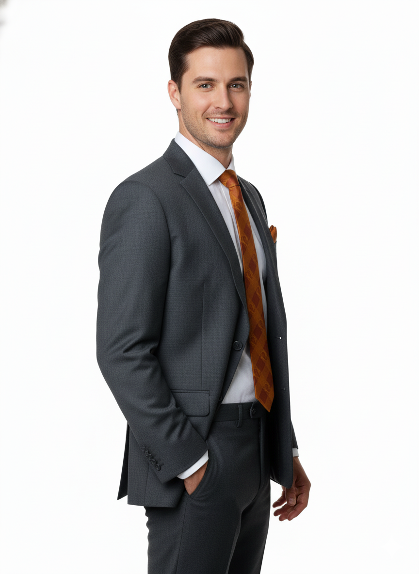 Oppland Erkek Kravat Klasik Mendilli Şık Kolay Şekil Alabilen Leke Tutmaz Pastel Tasarım Slim Model ince Uyumlu Tasarım