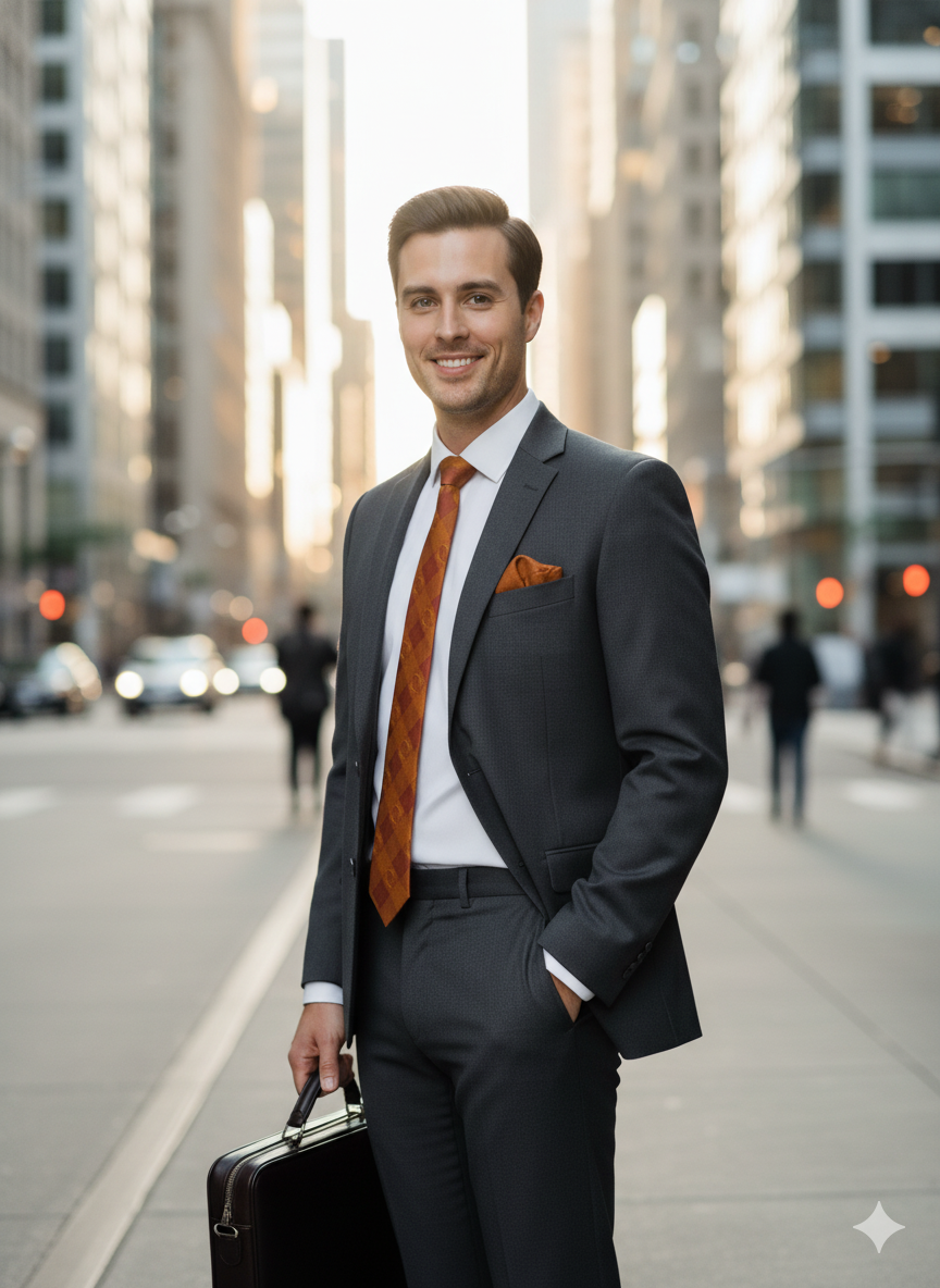 Oppland Erkek Kravat Klasik Mendilli Şık Kolay Şekil Alabilen Leke Tutmaz Pastel Tasarım Slim Model ince Uyumlu Tasarım