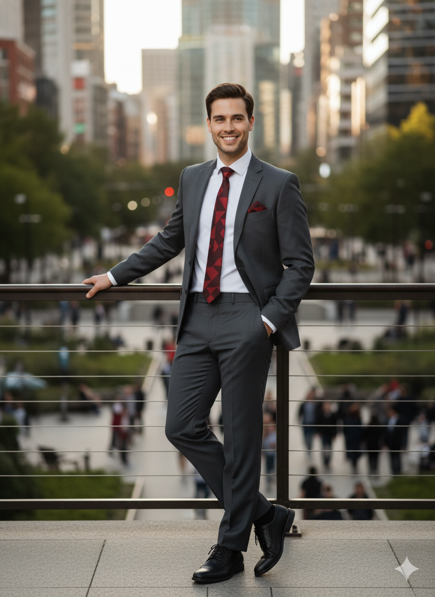 Oppland Erkek Kravat Klasik Mendilli Şık Kolay Şekil Alabilen Leke Tutmaz Pastel Tasarım Slim Model ince Uyumlu Tasarım