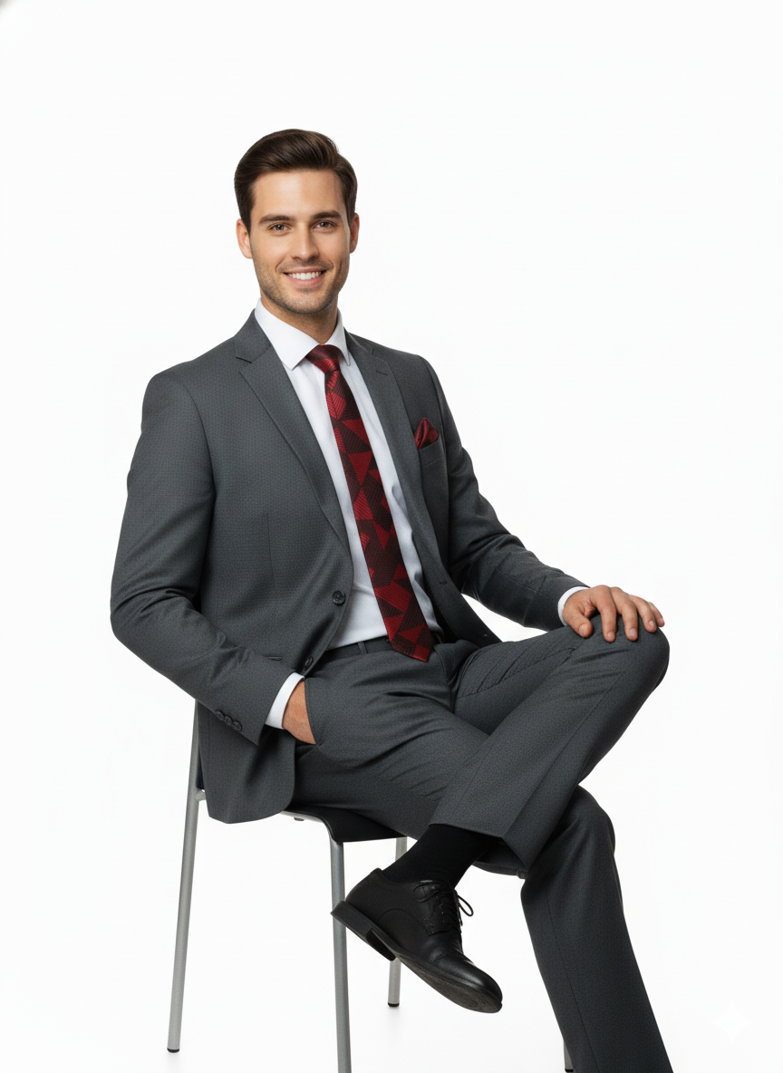 Oppland Erkek Kravat Klasik Mendilli Şık Kolay Şekil Alabilen Leke Tutmaz Pastel Tasarım Slim Model ince Uyumlu Tasarım