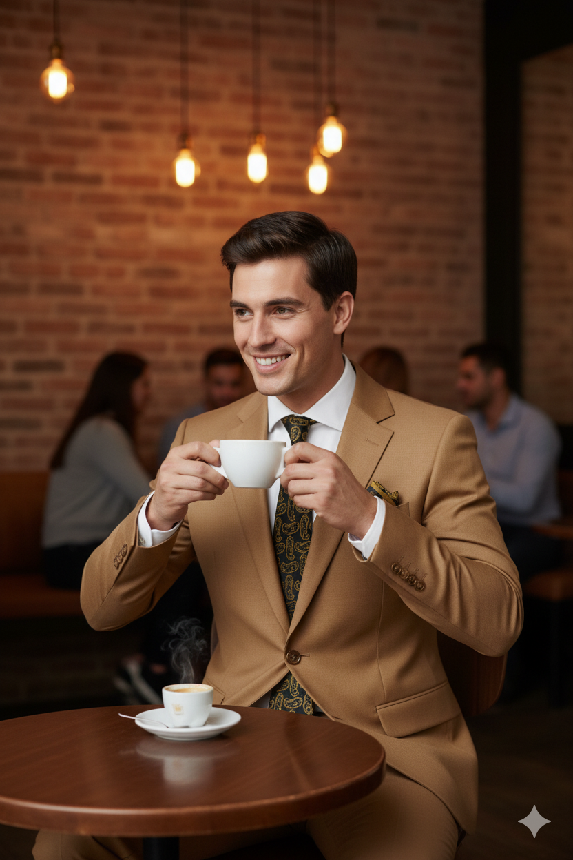 Oppland Erkek Kravat Klasik Mendilli Şık Kolay Şekil Alabilen Leke Tutmaz Mühür Model Uyumlu Geniş Tasarım