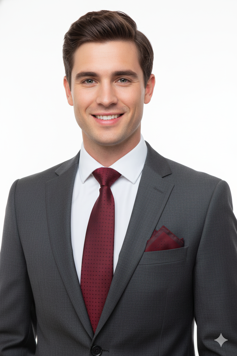 Oppland Erkek Kravat Klasik Mendilli Şık Kolay Şekil Alabilen Leke Tutmaz Zirve Model Uyumlu Geniş Tasarım