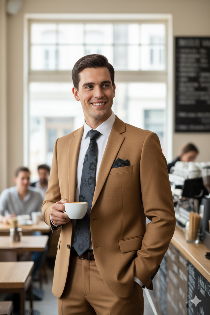 Oppland Erkek Kravat Klasik Mendilli Şık Kolay Şekil Alabilen Leke Tutmaz Zirve Model Uyumlu Geniş Tasarım