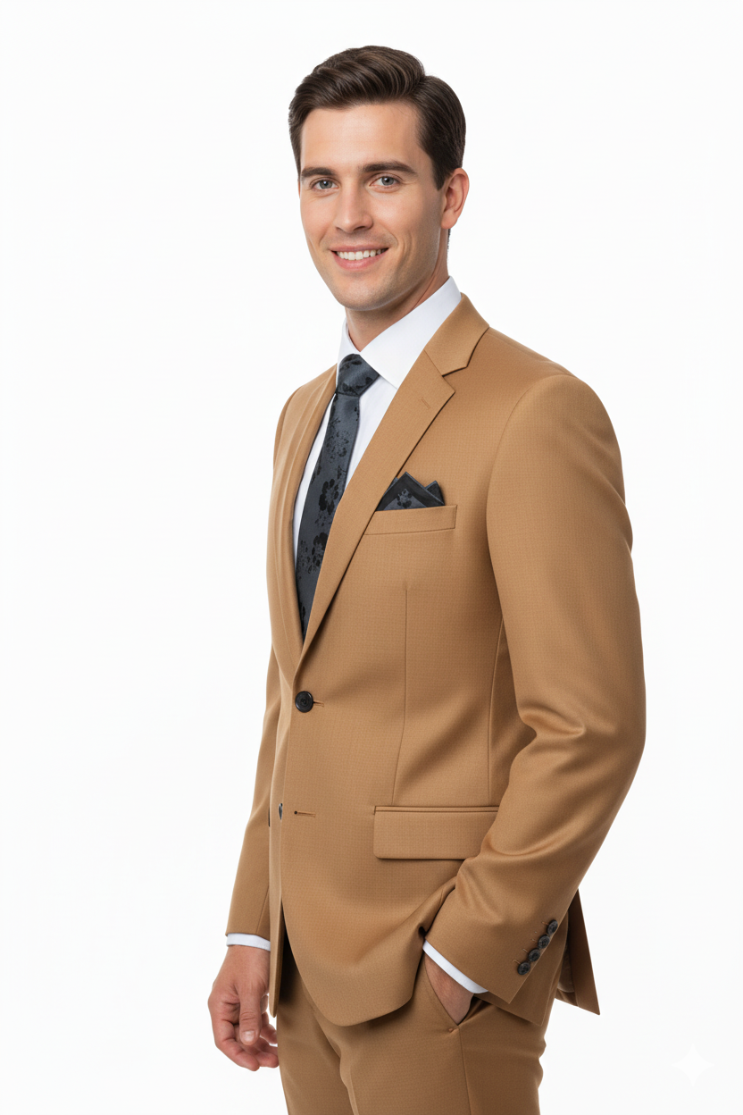 Oppland Erkek Kravat Klasik Mendilli Şık Kolay Şekil Alabilen Leke Tutmaz Zirve Model Uyumlu Geniş Tasarım