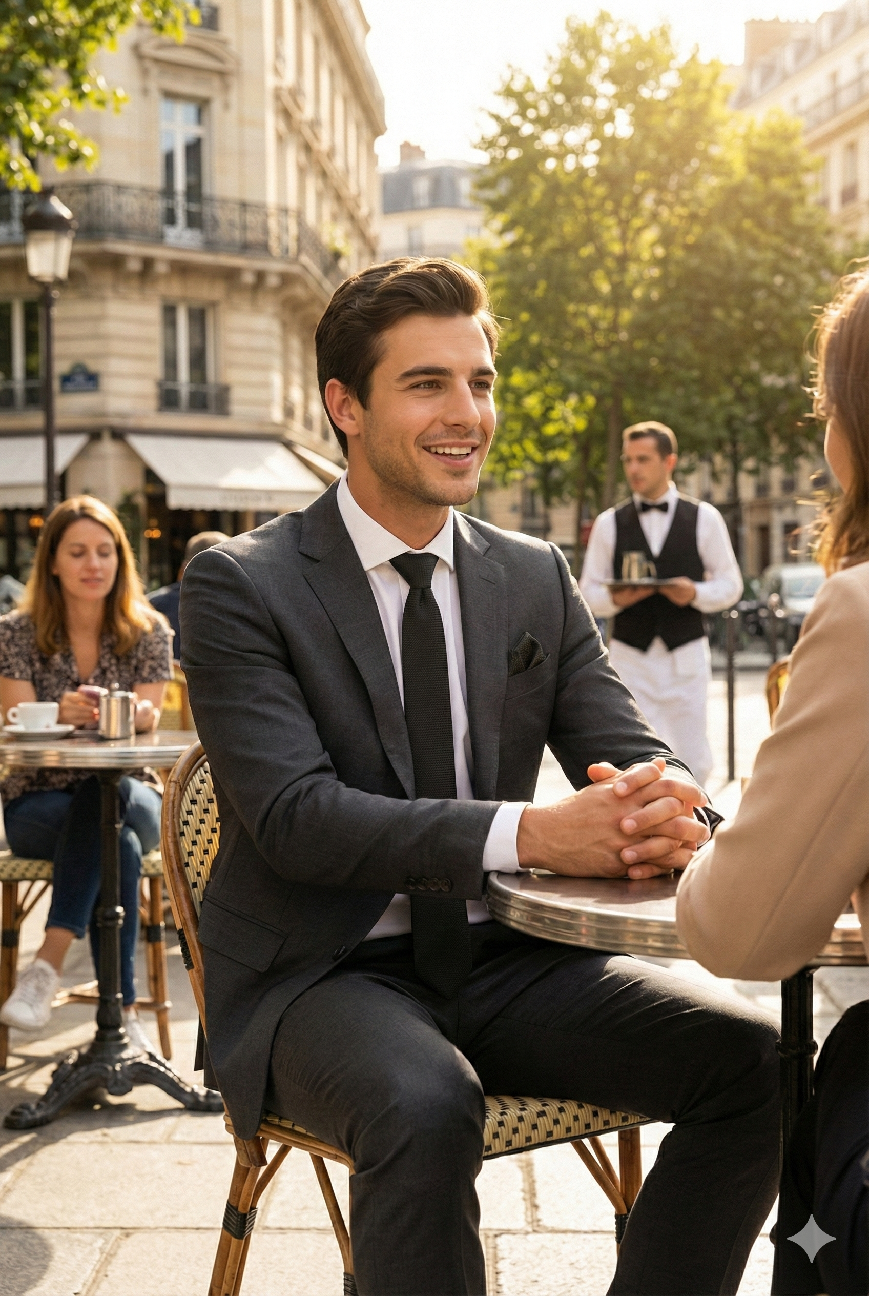 Erkek Kravat Klasik Mendilli Şık Kolay Şekil Alan Leke Tutmaz Küçük Kare Desenli Dar Tasarım