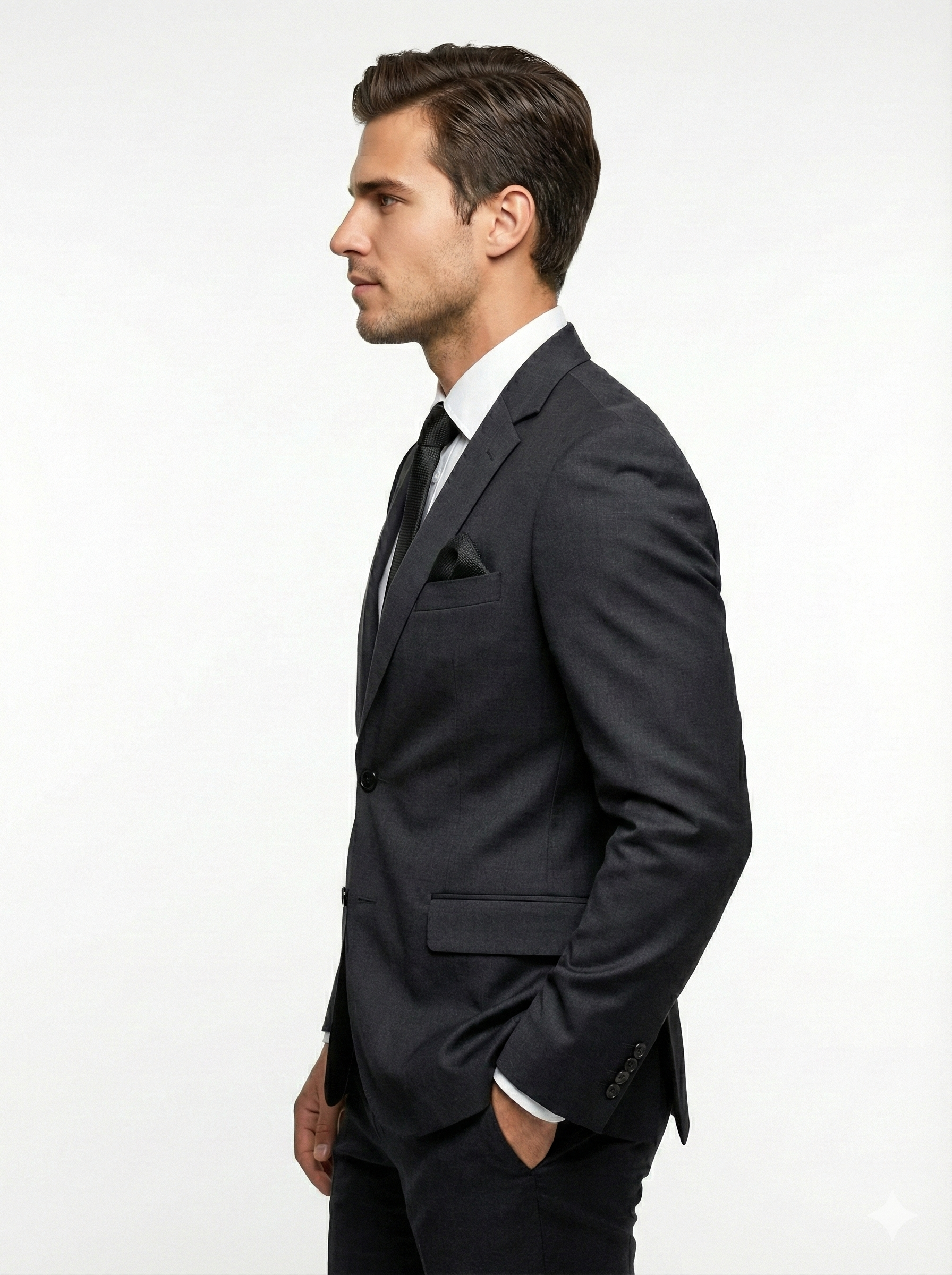 Oppland Erkek Kravat Klasik Mendilli Şık Kolay Şekil Alabilen Leke Tutmaz Küçük Şık Kare Desenli Modern Uyumlu Geniş Tasarım