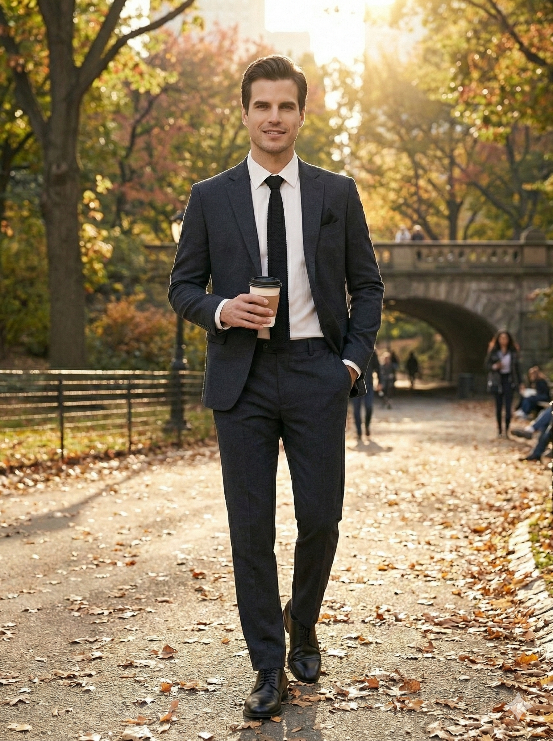 Oppland Erkek Kravat Klasik Mendilli Şık Kolay Şekil Alabilen Leke Tutmaz Küçük Şık Kare Desenli Modern Uyumlu Geniş Tasarım