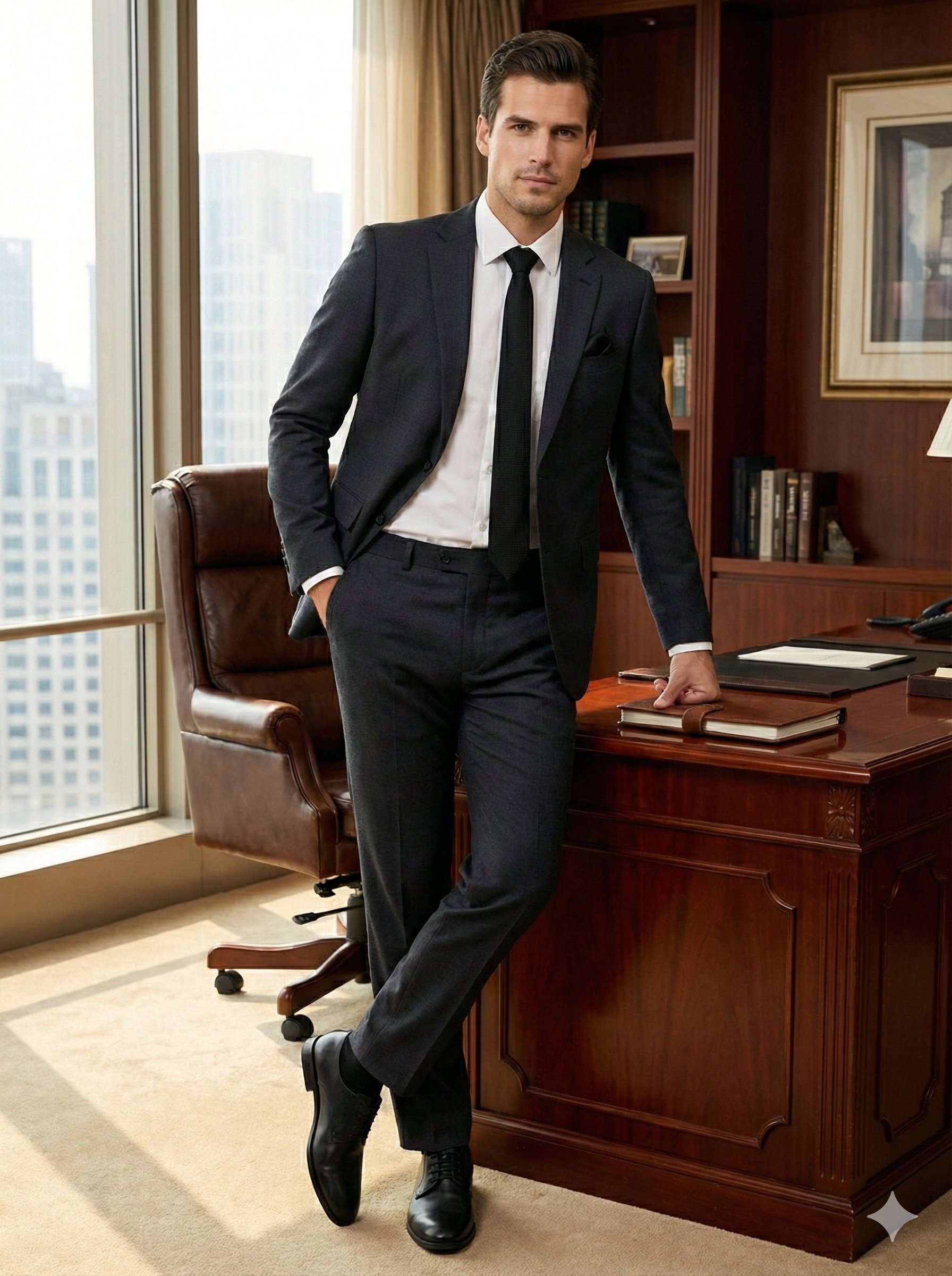 Oppland Erkek Kravat Klasik Mendilli Şık Kolay Şekil Alabilen Leke Tutmaz Küçük Şık Kare Desenli Modern Uyumlu Geniş Tasarım