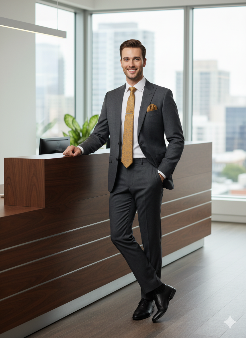 Oppland Erkek Kravat Klasik Mendilli Şık Kolay Şekil Alabilen Leke Tutmaz Pastel Tasarım Slim Model ince Uyumlu Tasarım