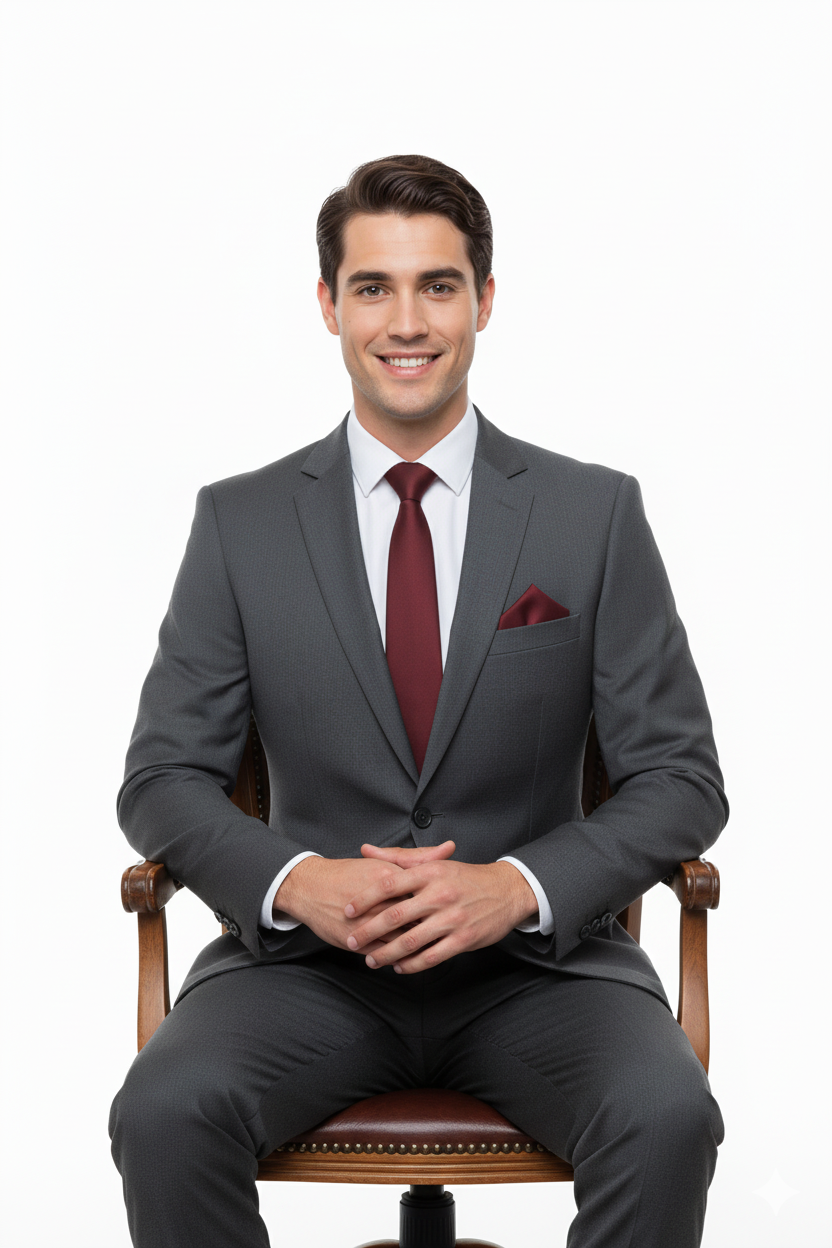 Oppland Erkek Mat Saten Kumaş Kravat Klasik Mendilli Şık Kolay Şekil Alabilen Leke Tutmaz Slim Model ince Uyumlu Tasarım