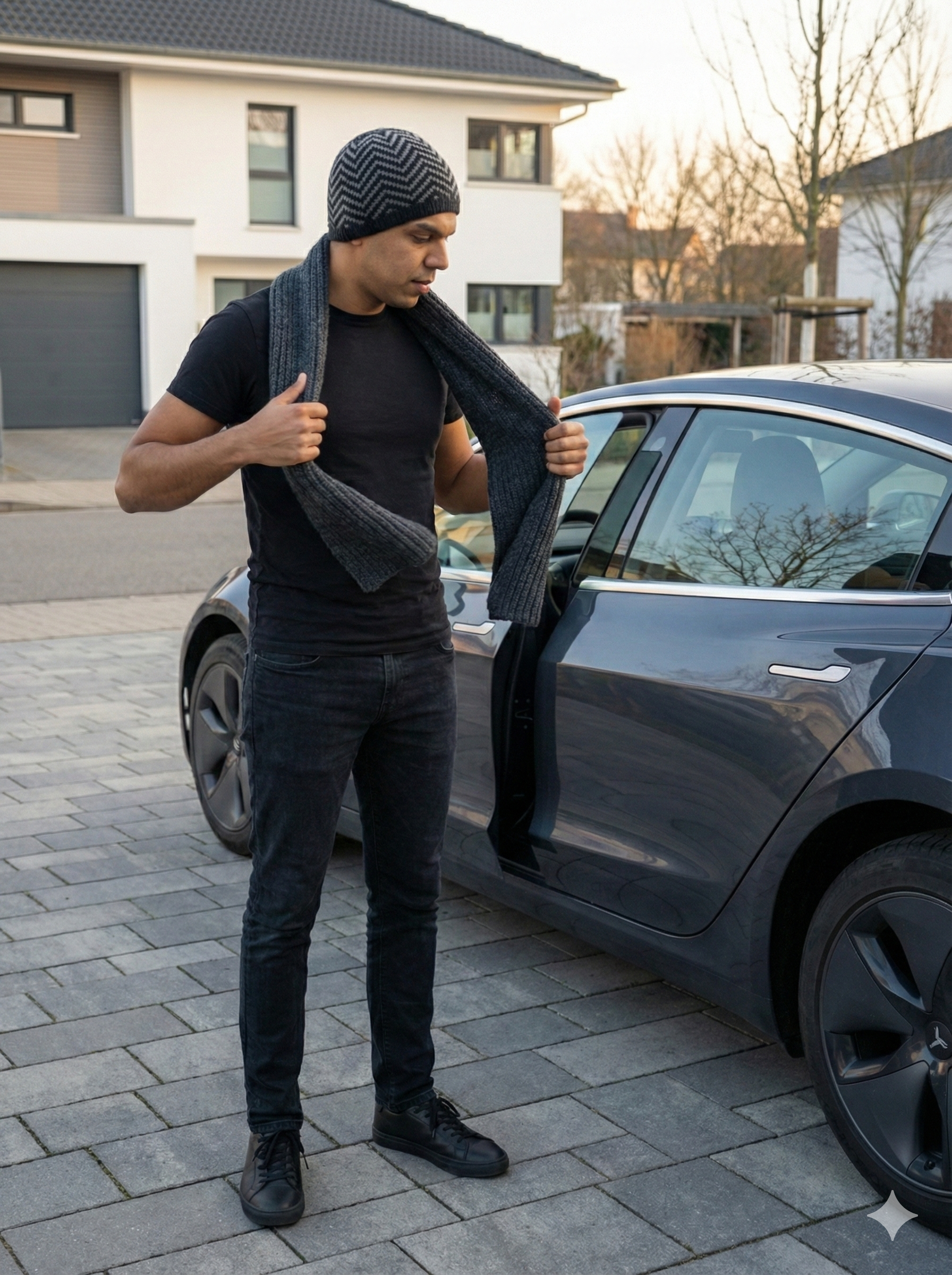 Erkek Kışlık Kalın Bere Pamuklu Carlo Model Sıcak Tutar Esnek Rüzgar Geçirmez Rahat Tasarım