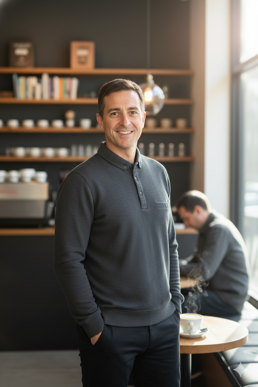 Oppland Erkek Kışlık Kazak Polo Yaka Oxford Fleto Cepli Dokulu Rahat Kesim Tam Kalıp