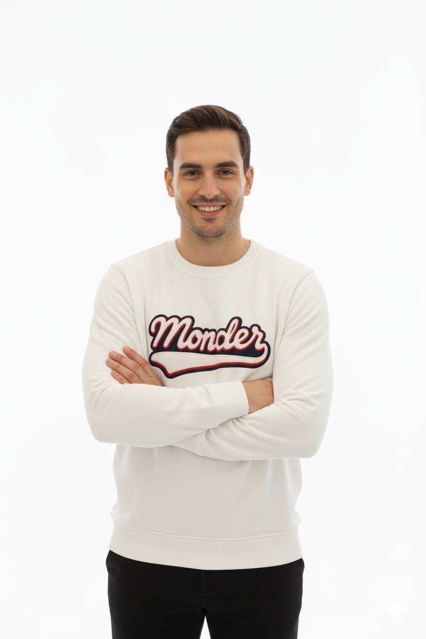 Oppland Erkek Sweatshirt Regular Fit Pamuklu Kumaş iki iplik OPES26MNCMOD13