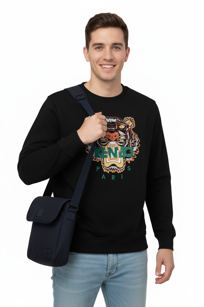 Oppland Erkek Sweatshirt Regular Fit Pamuklu Kumaş iki iplik OPES26KNZMOD13