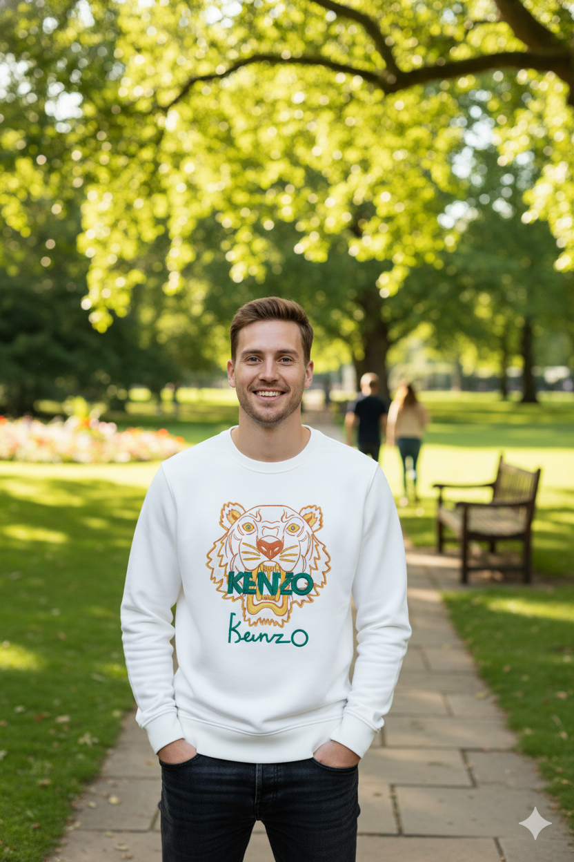 Oppland Erkek Sweatshirt Regular Fit Pamuklu Kumaş iki iplik OPES26KNZMOD13