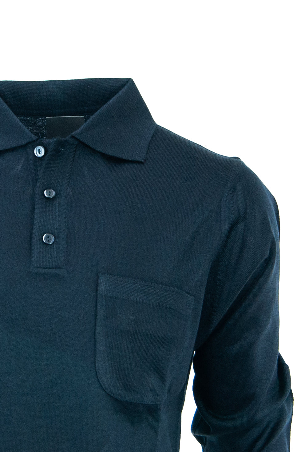 Oppland Erkek Kazak Premium Yün Tarzı Klasik Polo Yaka Düğmeli Cepli Rahat Tam Kalıp