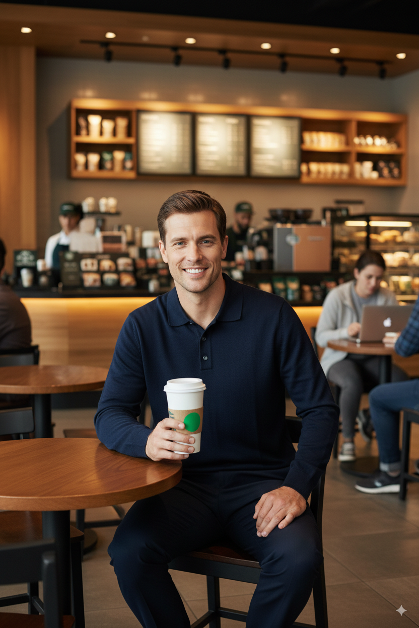 Erkek Yünlü Dokuma Kazak Cepsiz Polo Yaka Düz Renk Klasik Model Rahat Kesim Tam Kalıp