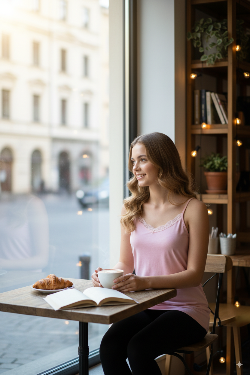Kadın Düz Renk Dantelli Kolsuz Tek Beden Dar Kesim Likralı Pamuk Tommy Kumaş Askılı Badi