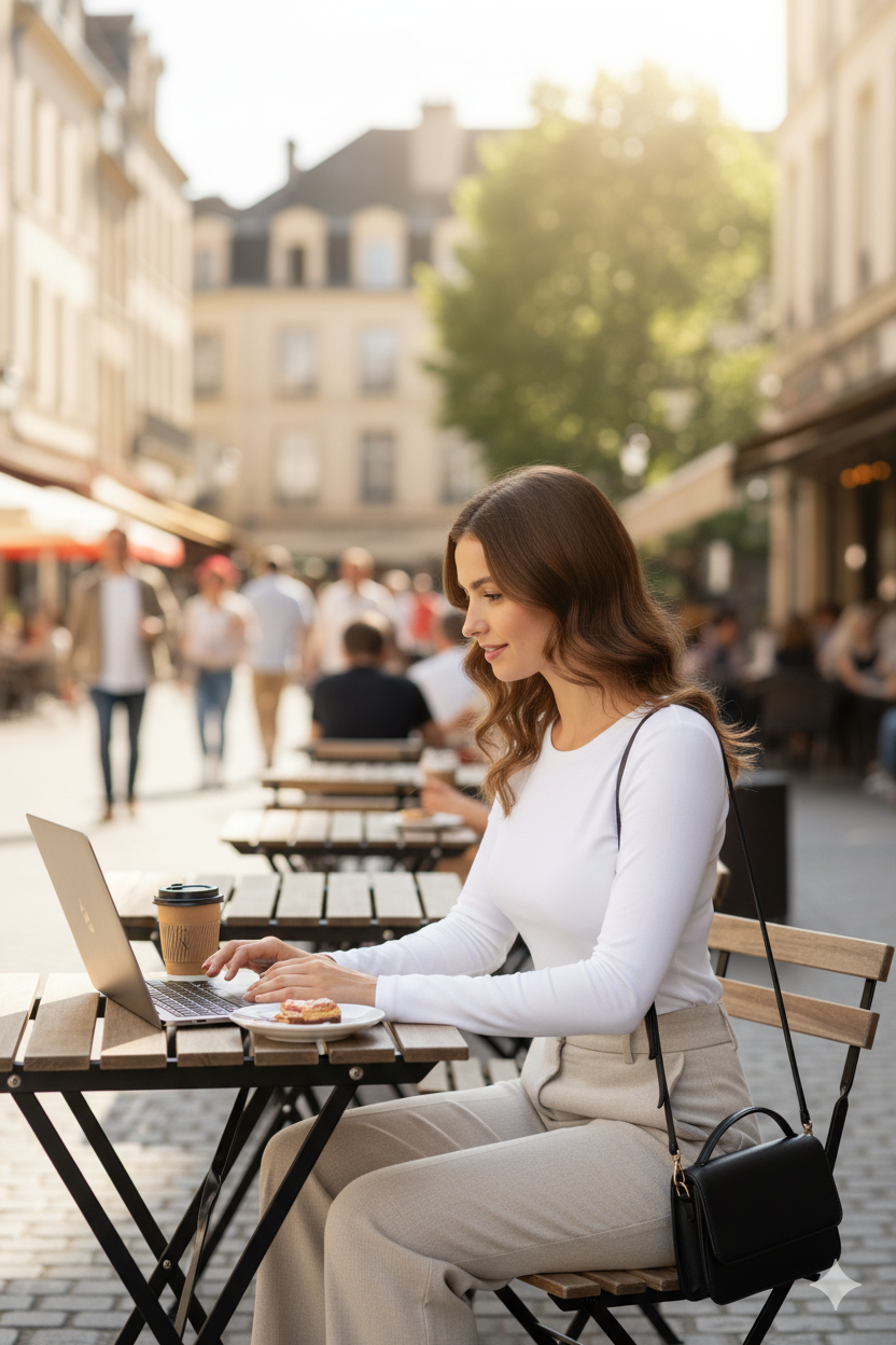 Kadın Düz Renk Yuvarlak Yaka Uzun Kollu Dar Kesim Bedene Oturan Likralı Pamuk Kumaş Badi