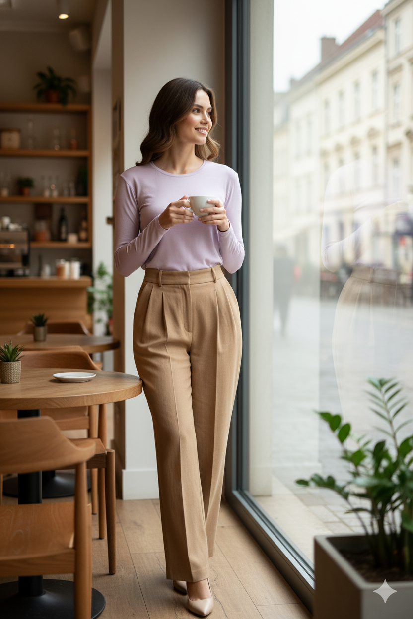 Kadın Düz Renk Yuvarlak Yaka Uzun Kol Darkesim Bedene Oturan Likralı Turlu Viskon Kumaş Badi