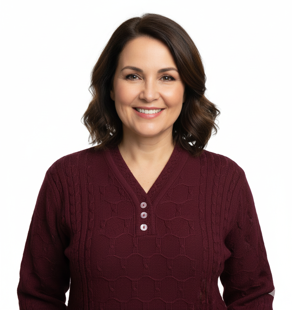 Oppland Kadın Kışlık Triko Kazak Kardelen Örme V Yaka Yumuşacık Rahat Tam Kalıp