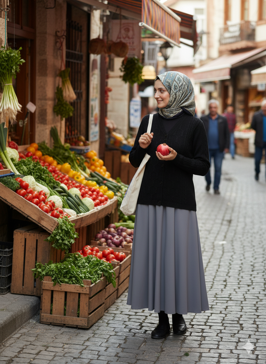 Oppland Kadın Kışlık Triko Kazak Kardelen Örme V Yaka Yumuşacık Rahat Tam Kalıp