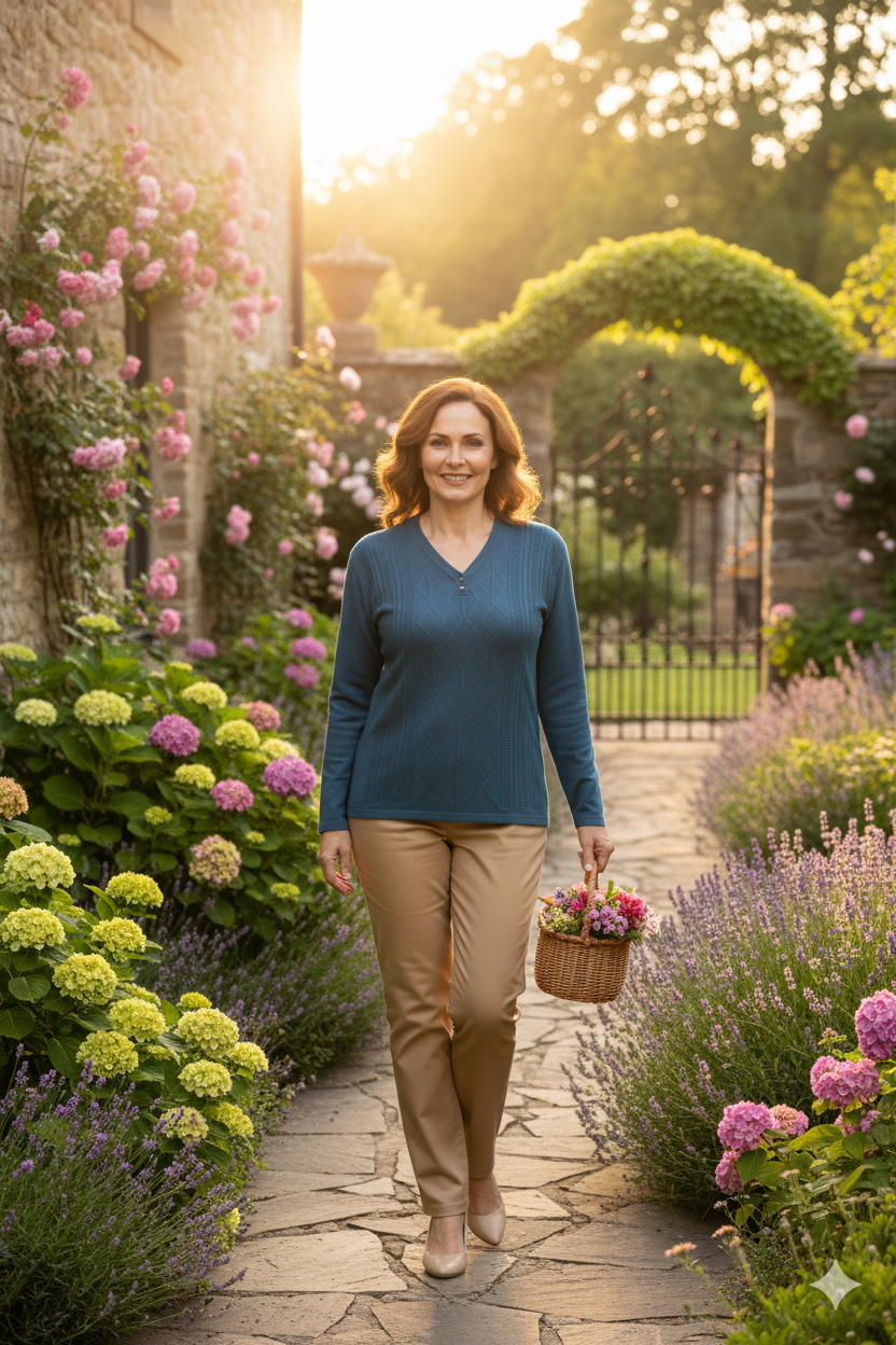 Kadın Kışlık Yünlü Örme Triko Anne Kazak iki Düğmeli V Yakalı Likralı Rahat Kesim Tam Kalıp