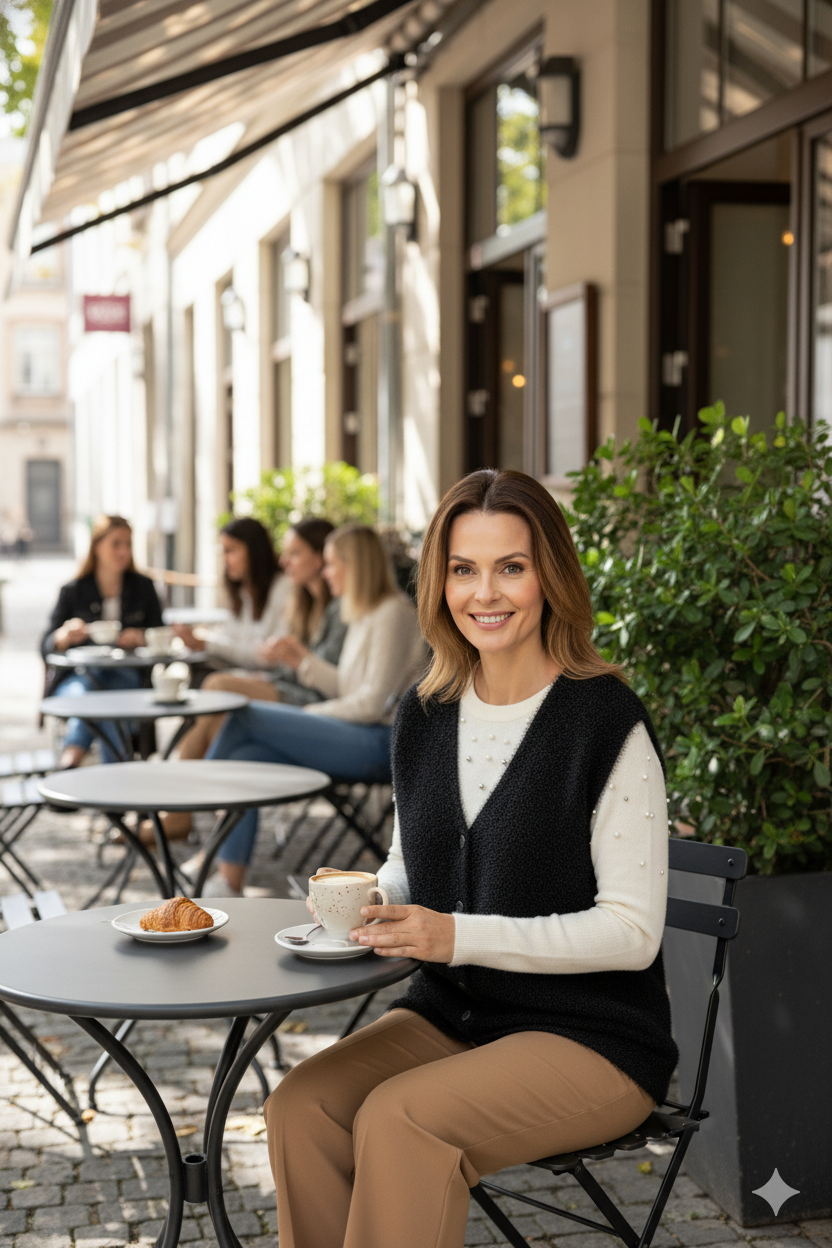 Kadın Kışlık Anne Yelek Simli Yumuşak Pamuklu Triko Örme Model Önden Düğmeli Cepli Rahat