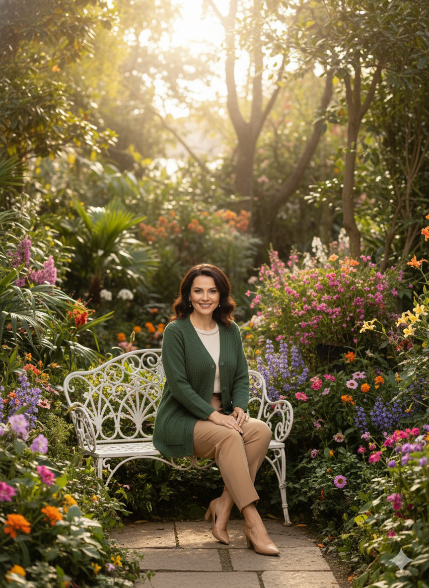 Oppland Kadın Kışlık Triko Hırka Çift Cepli Esnek Önü Düğmeli Klasik Örgü Doku Motifli